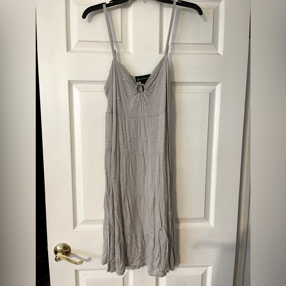 INC International Concepts Gray Dress